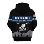 Premium US Veterans Zip Hoodie BPHN021011, Gifts For US Veterans, Gifts On Father's Day, Veterans Day. - Image 15