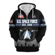 Premium US Veterans Zip Hoodie BPHN021011, Gifts For US Veterans, Gifts On Father's Day, Veterans Day. - Image 32