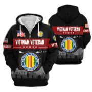 Premium US Veterans Zip Hoodie BPHN021011, Gifts For US Veterans, Gifts On Father's Day, Veterans Day. - Image 40