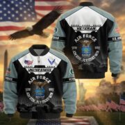 Premium US Veterans Bomber Jacket ATTN011022, Gifts For US Veterans, Gifts On Father's Day, Veterans Day. - Image 23
