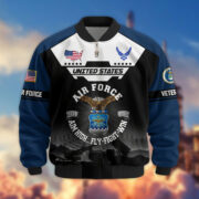 Premium US Veterans Bomber Jacket ATTN011022, Gifts For US Veterans, Gifts On Father's Day, Veterans Day. - Image 27