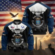 Premium US Veterans Bomber Jacket ATTN011022, Gifts For US Veterans, Gifts On Father's Day, Veterans Day. - Image 26