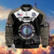 Premium US Veterans Bomber Jacket ATTN011022, Gifts For US Veterans, Gifts On Father's Day, Veterans Day. - Image 9
