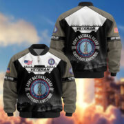 Premium US Veterans Bomber Jacket ATTN011022, Gifts For US Veterans, Gifts On Father's Day, Veterans Day. - Image 8