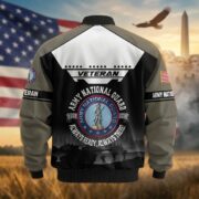 Premium US Veterans Bomber Jacket ATTN011022, Gifts For US Veterans, Gifts On Father's Day, Veterans Day. - Image 10