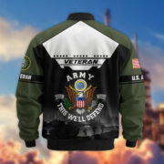 Premium US Veterans Bomber Jacket ATTN011022, Gifts For US Veterans, Gifts On Father's Day, Veterans Day. - Image 7