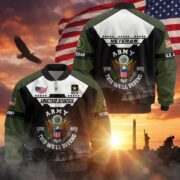 Premium US Veterans Bomber Jacket ATTN011022, Gifts For US Veterans, Gifts On Father's Day, Veterans Day. - Image 5