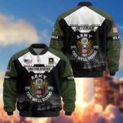 Premium US Veterans Bomber Jacket ATTN011022, Gifts For US Veterans, Gifts On Father's Day, Veterans Day. - Image 5