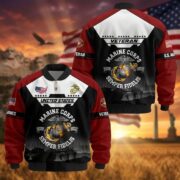 Premium US Veterans Bomber Jacket ATTN011022, Gifts For US Veterans, Gifts On Father's Day, Veterans Day. - Image 17