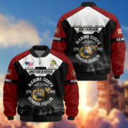 Premium US Veterans Bomber Jacket ATTN011022, Gifts For US Veterans, Gifts On Father's Day, Veterans Day. - Image 17