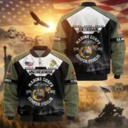 Premium US Veterans Bomber Jacket ATTN011022, Gifts For US Veterans, Gifts On Father's Day, Veterans Day. - Image 20