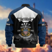 Premium US Veterans Bomber Jacket ATTN011022, Gifts For US Veterans, Gifts On Father's Day, Veterans Day. - Image 13