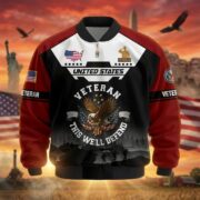 Premium US Veterans Bomber Jacket ATTN011022, Gifts For US Veterans, Gifts On Father's Day, Veterans Day. - Image 36