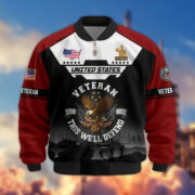Premium US Veterans Bomber Jacket ATTN011022, Gifts For US Veterans, Gifts On Father's Day, Veterans Day. - Image 36