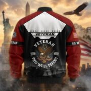 Premium US Veterans Bomber Jacket ATTN011022, Gifts For US Veterans, Gifts On Father's Day, Veterans Day. - Image 37