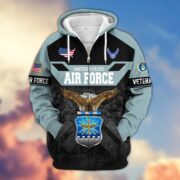 Premium US Veterans Zip Hoodie ATTN011023, Gifts For US Veterans, Gifts On Father's Day, Veterans Day. - Image 23