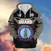 Premium US Veterans Zip Hoodie ATTN011023, Gifts For US Veterans, Gifts On Father's Day, Veterans Day. - Image 8