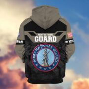 Premium US Veterans Zip Hoodie ATTN011023, Gifts For US Veterans, Gifts On Father's Day, Veterans Day. - Image 9