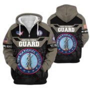Premium US Veterans Zip Hoodie ATTN011023, Gifts For US Veterans, Gifts On Father's Day, Veterans Day. - Image 10