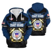 Premium US Veterans Zip Hoodie ATTN011023, Gifts For US Veterans, Gifts On Father's Day, Veterans Day. - Image 31