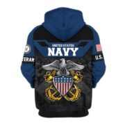Premium US Veterans Zip Hoodie ATTN011023, Gifts For US Veterans, Gifts On Father's Day, Veterans Day. - Image 12