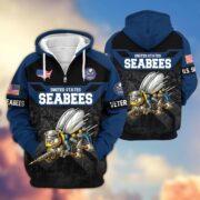 Premium US Veterans Zip Hoodie ATTN011023, Gifts For US Veterans, Gifts On Father's Day, Veterans Day. - Image 16