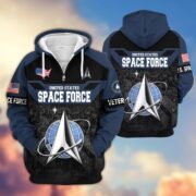 Premium US Veterans Zip Hoodie ATTN011023, Gifts For US Veterans, Gifts On Father's Day, Veterans Day. - Image 34