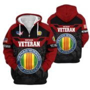 Premium US Veterans Zip Hoodie ATTN011023, Gifts For US Veterans, Gifts On Father's Day, Veterans Day. - Image 40
