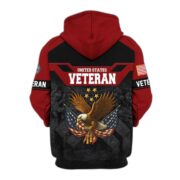 Premium US Veterans Zip Hoodie ATTN011023, Gifts For US Veterans, Gifts On Father's Day, Veterans Day. - Image 36