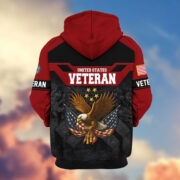 Premium US Veterans Zip Hoodie ATTN011023, Gifts For US Veterans, Gifts On Father's Day, Veterans Day. - Image 36