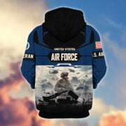 Premium US Veterans Zip Hoodie BPHN021014, Gifts For US Veterans, Gifts On Father's Day, Veterans Day. - Image 28