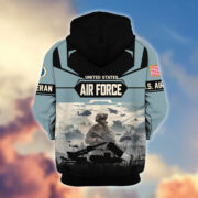 Premium US Veterans Zip Hoodie BPHN021014, Gifts For US Veterans, Gifts On Father's Day, Veterans Day. - Image 25