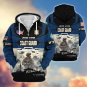 Premium US Veterans Zip Hoodie BPHN021014, Gifts For US Veterans, Gifts On Father's Day, Veterans Day. - Image 29