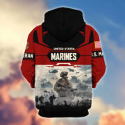 Premium US Veterans Zip Hoodie BPHN021014, Gifts For US Veterans, Gifts On Father's Day, Veterans Day. - Image 19