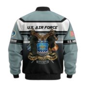 Premium US Veterans Bomber Jacket ATTN071021, Gifts For US Veterans, Gifts On Father's Day, Veterans Day. - Image 24