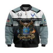 Premium US Veterans Bomber Jacket ATTN071021, Gifts For US Veterans, Gifts On Father's Day, Veterans Day. - Image 25