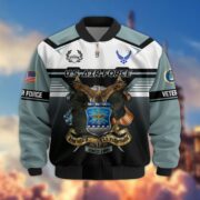 Premium US Veterans Bomber Jacket ATTN071021, Gifts For US Veterans, Gifts On Father's Day, Veterans Day. - Image 25