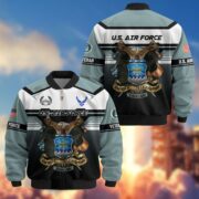 Premium US Veterans Bomber Jacket ATTN071021, Gifts For US Veterans, Gifts On Father's Day, Veterans Day. - Image 23