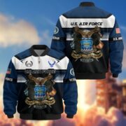 Premium US Veterans Bomber Jacket ATTN071021, Gifts For US Veterans, Gifts On Father's Day, Veterans Day. - Image 26