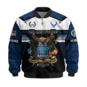 Premium US Veterans Bomber Jacket ATTN071021, Gifts For US Veterans, Gifts On Father's Day, Veterans Day. - Image 27