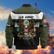 Premium US Veterans Bomber Jacket ATTN071021, Gifts For US Veterans, Gifts On Father's Day, Veterans Day. - Image 7