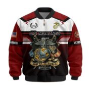 Premium US Veterans Bomber Jacket ATTN071021, Gifts For US Veterans, Gifts On Father's Day, Veterans Day. - Image 18