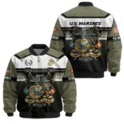 Premium US Veterans Bomber Jacket ATTN071021, Gifts For US Veterans, Gifts On Father's Day, Veterans Day. - Image 20