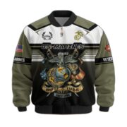 Premium US Veterans Bomber Jacket ATTN071021, Gifts For US Veterans, Gifts On Father's Day, Veterans Day. - Image 21