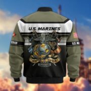 Premium US Veterans Bomber Jacket ATTN071021, Gifts For US Veterans, Gifts On Father's Day, Veterans Day. - Image 22