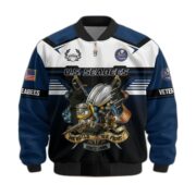 Premium US Veterans Bomber Jacket ATTN071021, Gifts For US Veterans, Gifts On Father's Day, Veterans Day. - Image 15
