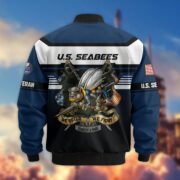 Premium US Veterans Bomber Jacket ATTN071021, Gifts For US Veterans, Gifts On Father's Day, Veterans Day. - Image 16