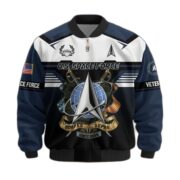 Premium US Veterans Bomber Jacket ATTN071021, Gifts For US Veterans, Gifts On Father's Day, Veterans Day. - Image 33