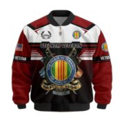 Premium US Veterans Bomber Jacket ATTN071021, Gifts For US Veterans, Gifts On Father's Day, Veterans Day. - Image 39