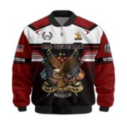 Premium US Veterans Bomber Jacket ATTN071021, Gifts For US Veterans, Gifts On Father's Day, Veterans Day. - Image 36